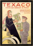 Texaco Estampe encadrée par Michael Ochs