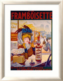 La Framboisette Estampe encadrée par Francisco Tamagno