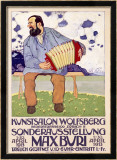 Max Buri, Kunstsalon, Wolfsberg Innrammet Giclee-trykk av Max Buri Max Buri, Kunstsalon, Wolfsberg Innrammet Giclee-trykk av Max Buri