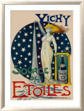 Vichy Etoiles Lámina giclée enmarcada por Tulus