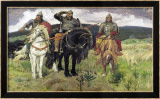 Bogatiri Posters by Victor Mikhailovich Vasnetsov