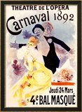 Carnaval, 1892 Framed Giclee Print