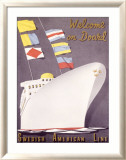 Swedish American Ocean Line Lámina giclée enmarcada Swedish American Ocean Line Lámina giclée enmarcada