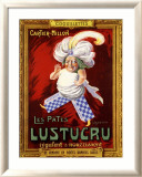 Les Pates Lustucru Estampe encadrée par Leonetto Cappiello