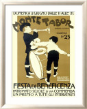 Monte Tabor Bennefit Festa Framed Giclee Print