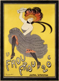 Vintage  Le Frou  Frou Lámina giclée enmarcada por Leonetto Cappiello