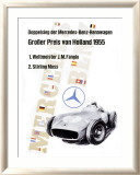 Mercedes Benz, Holland Grand Prix Lámina giclée enmarcada