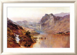 Highland Peaks Plakater av Alfred Fontville de Breanski Highland Peaks Plakater av Alfred Fontville de Breanski