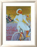 Cycles Delin Estampe encadrée par Georges Gaudy