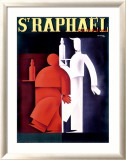 St. Raphael, Quinquina Framed Giclee Print by Charles Loupot