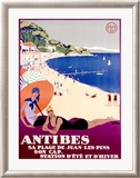 Antibes Framed Giclee Print