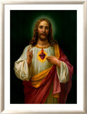 Sacred Heart of Jesus Prints by Zabateri 