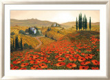Hills of Tuscany II Posters by Steve Wynne