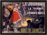 Le Journal Dubut De Laforest Innrammet Giclee-trykk av Paul Balluriau
