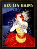 Aix Les Bains Estampe encadrée par Leonetto Cappiello