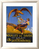 Nouilles de Svoie Lámina giclée enmarcada por E.l. Cousyn