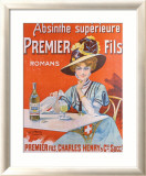 Absinthe Superieur Gerahmter Giclée-Druck von Van Der Thurm 