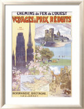 French Western Railway, Normandy Tour Lámina giclée enmarcada por Gustave Fraipont