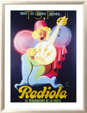 Radiola Framed Giclee Print by Rene Ravo