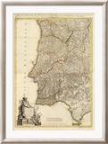 Composite: Portugal, Algarve, c.1780 Framed Giclee Print by Giovanni Antonio Bartolomeo Rizzi Zannoni