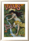 Eau Minerale Vals Lámina giclée enmarcada por Courchez