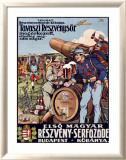 Reszveny Serfozde Estampe encadrée par Paul Foldes