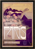 Cigarrillos Paris Estampe encadrée par Aleardo Villa