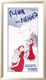 Fleur des Neiges Estampe encadrée par Leonetto Cappiello