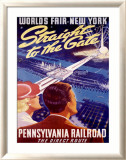 Feria Internacional de Nueva York en 1939 Lámina giclée enmarcada Feria Internacional de Nueva York en 1939 Lámina giclée enmarcada