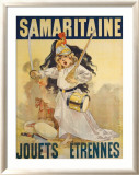 Samaritaine Lámina giclée enmarcada por Firmin Etienne Bouisset