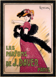 Les Parfums de J. Daver, Paris Lámina giclée enmarcada por Leonetto Cappiello Les Parfums de J. Daver, Paris Lámina giclée enmarcada por Leonetto Cappiello