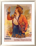 Vin Desiles Estampe encadrée par Francisco Tamagno