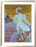Cycles Delin Estampe encadrée par Georges Gaudy