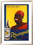 The Old Jack Innrammet Giclee-trykk av Bonaparte