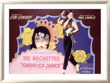Farruca Dance Framed Giclee Print by Telo 
