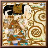 L'attente Posters par Gustav Klimt