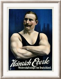 Heinrich Eberle Estampe encadrée par Friedlander 