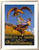 Nouilles de Svoie Lámina giclée enmarcada por E.l. Cousyn