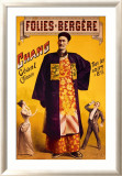 Folies Bergeres, Chinese Giant Estampe encadrée par Jacobi 