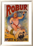 Robur Quinquina Framed Giclee Print by Albert Guillaume