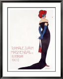 Tonhalle Zurich Maskenball Framed Giclee Print by Sigismund Righini