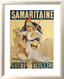 Samaritaine Innrammet Giclee-trykk av Firmin Etienne Bouisset Samaritaine Innrammet Giclee-trykk av Firmin Etienne Bouisset