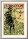 L'Hippodrome Framed Giclee Print by Manuel Orazi