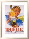 Diege Framed Giclee Print by Henry Le Monnier