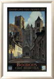 Bourges Estampe encadrée par Constant Leon Duval