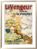 Le Vengeur Panoroma Naval Lámina giclée enmarcada por Lucien Lefevre Le Vengeur Panoroma Naval Lámina giclée enmarcada por Lucien Lefevre