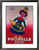 Prunelle de Velay Estampe encadrée par Igerz 