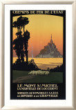 Le Mont St. Michel Lámina giclée enmarcada por Constant Leon Duval