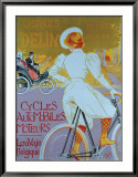 Cycles Delin Estampe encadrée par Georges Gaudy