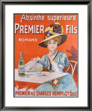Absinthe Superieur Gerahmter Giclée-Druck von Van Der Thurm 